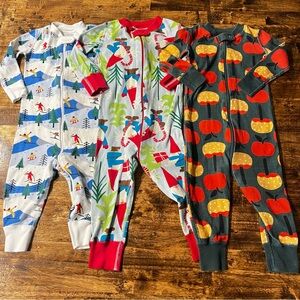 Hanna Andersson Christmas Pajama Lot of 3